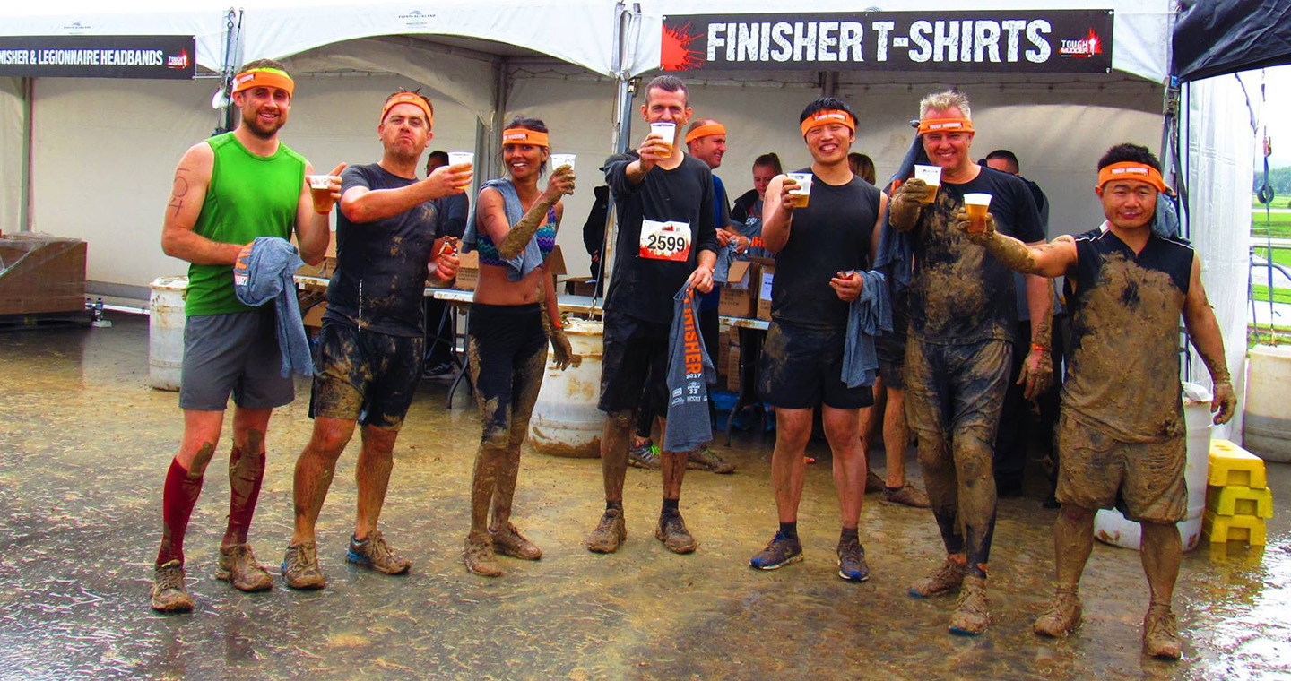 Born Digital team complete The Mudder challenge